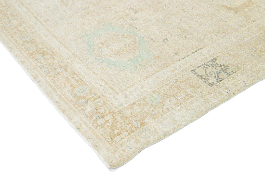 Antique Heriz Wool Rug 8 X 11