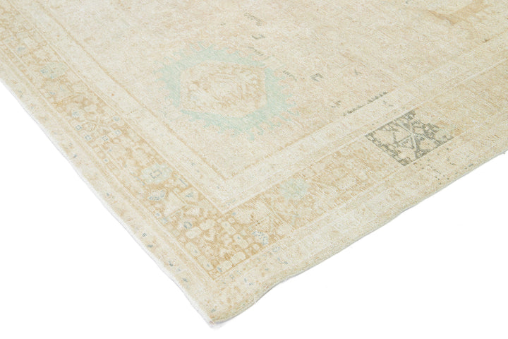 Antique Heriz Wool Rug 8 X 11