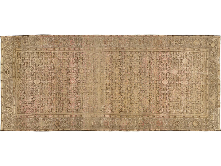 Antique Malayer Wool Runner 6 x 13