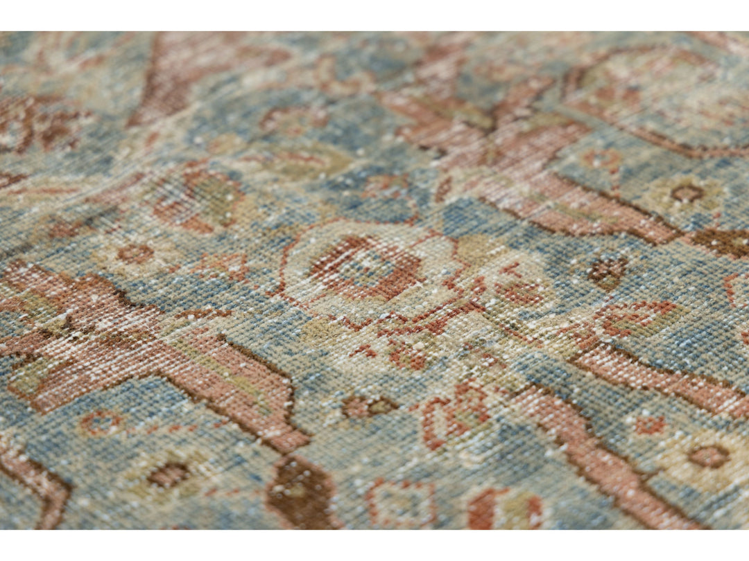 Antique Persian Mahal Wool Rug 14 X 20