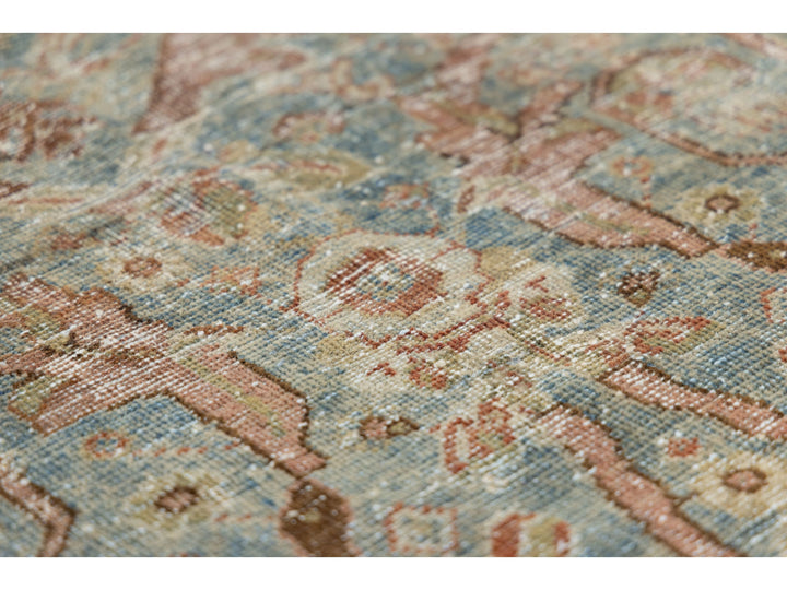 Antique Persian Mahal Wool Rug 14 X 20