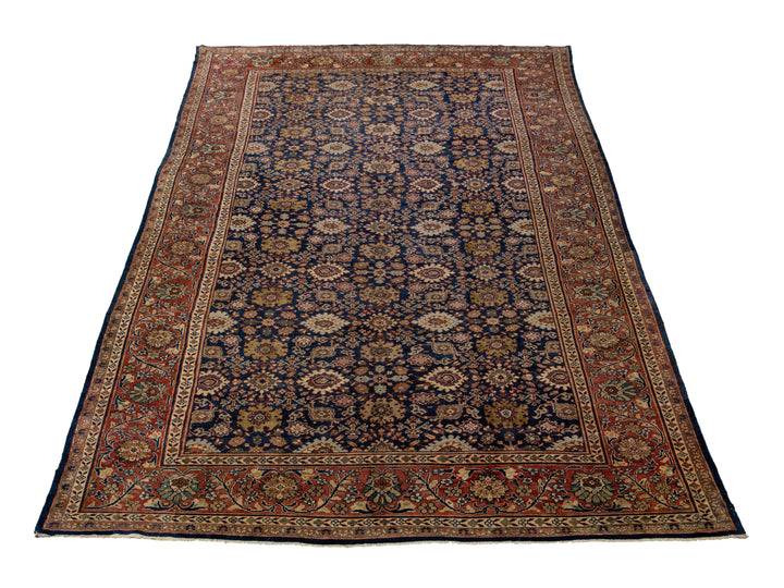 Antique Sultanabad Wool Rug 12 X 21