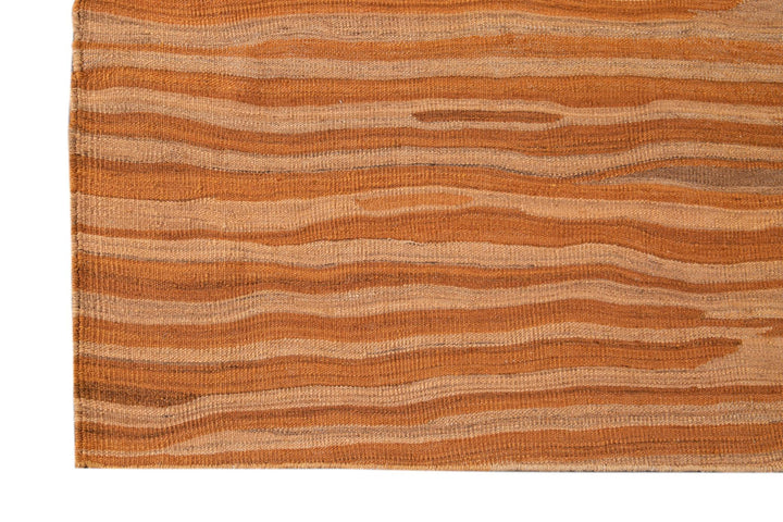21st Century Modern Kilim Wool Rug 10 X 13