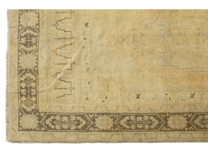 Antique Khotan Wool Rug 5 X 9