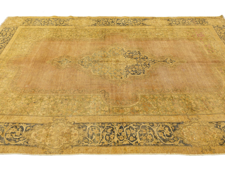 Vintage Tabriz Wool Rug 7 X 10