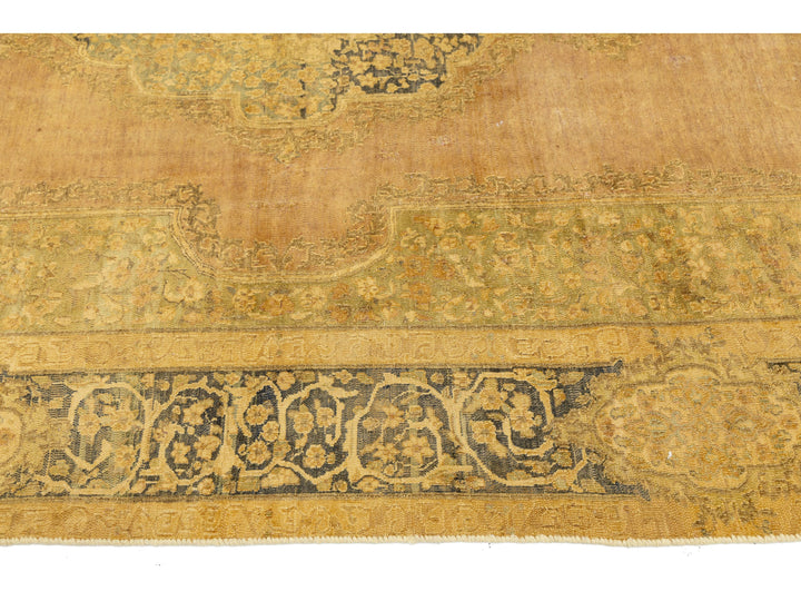 Vintage Tabriz Wool Rug 7 X 10