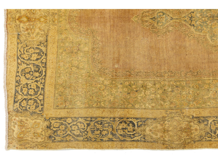 Vintage Tabriz Wool Rug 7 X 10