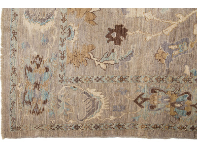 Modern Sultanabad Wool Rug 8 X 8