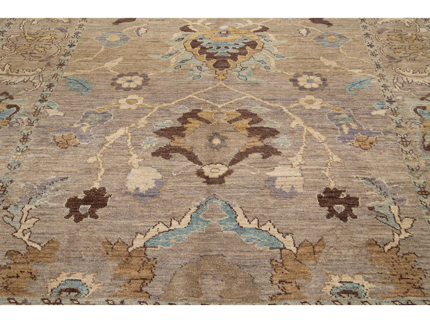 Modern Sultanabad Wool Rug 8 X 8