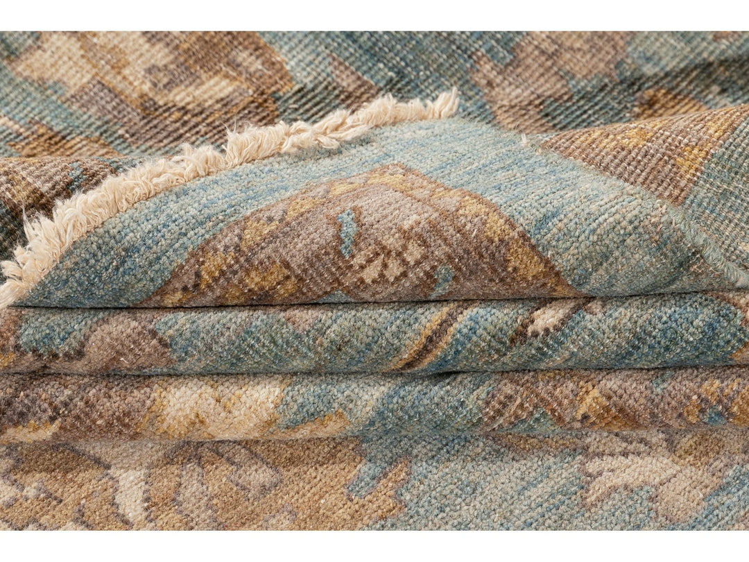 Modern Sultanabad Wool Square Rug 10 X 10