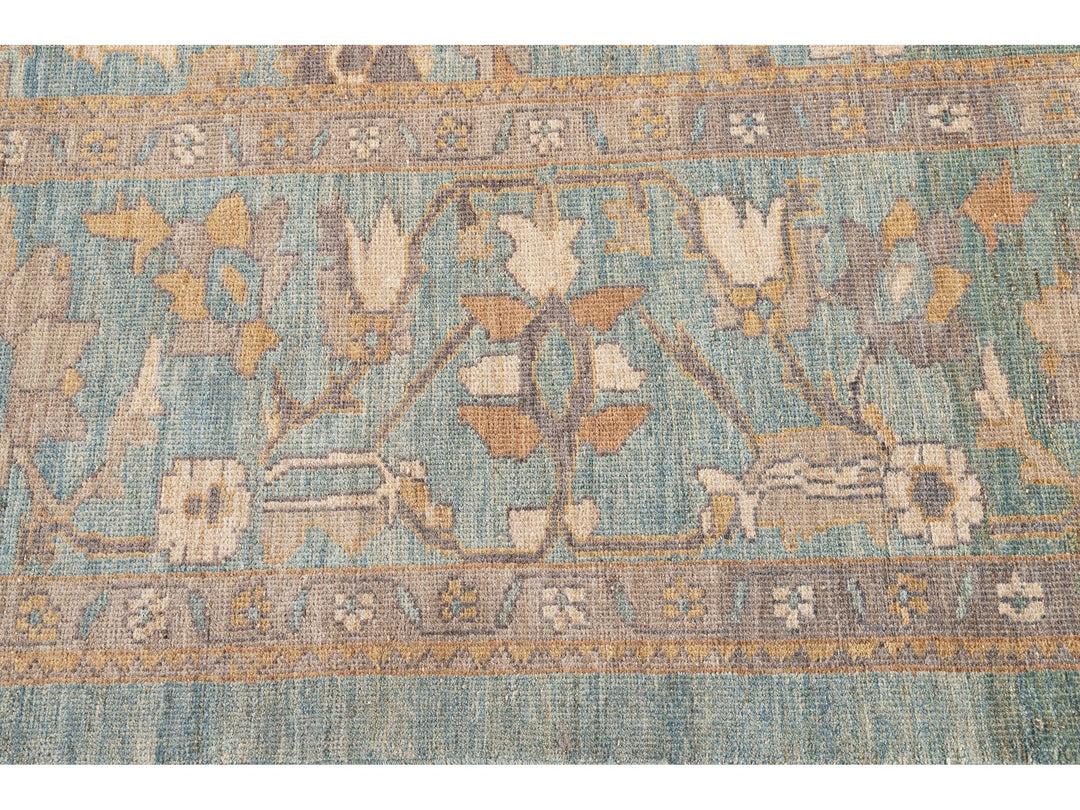 Modern Sultanabad Wool Square Rug 10 X 10