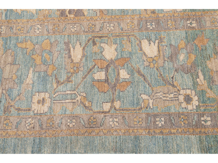 Modern Sultanabad Wool Square Rug 10 X 10