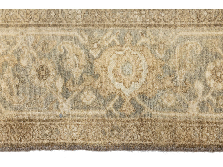 Antique Malayer Wool Runner Rug 4 X 17