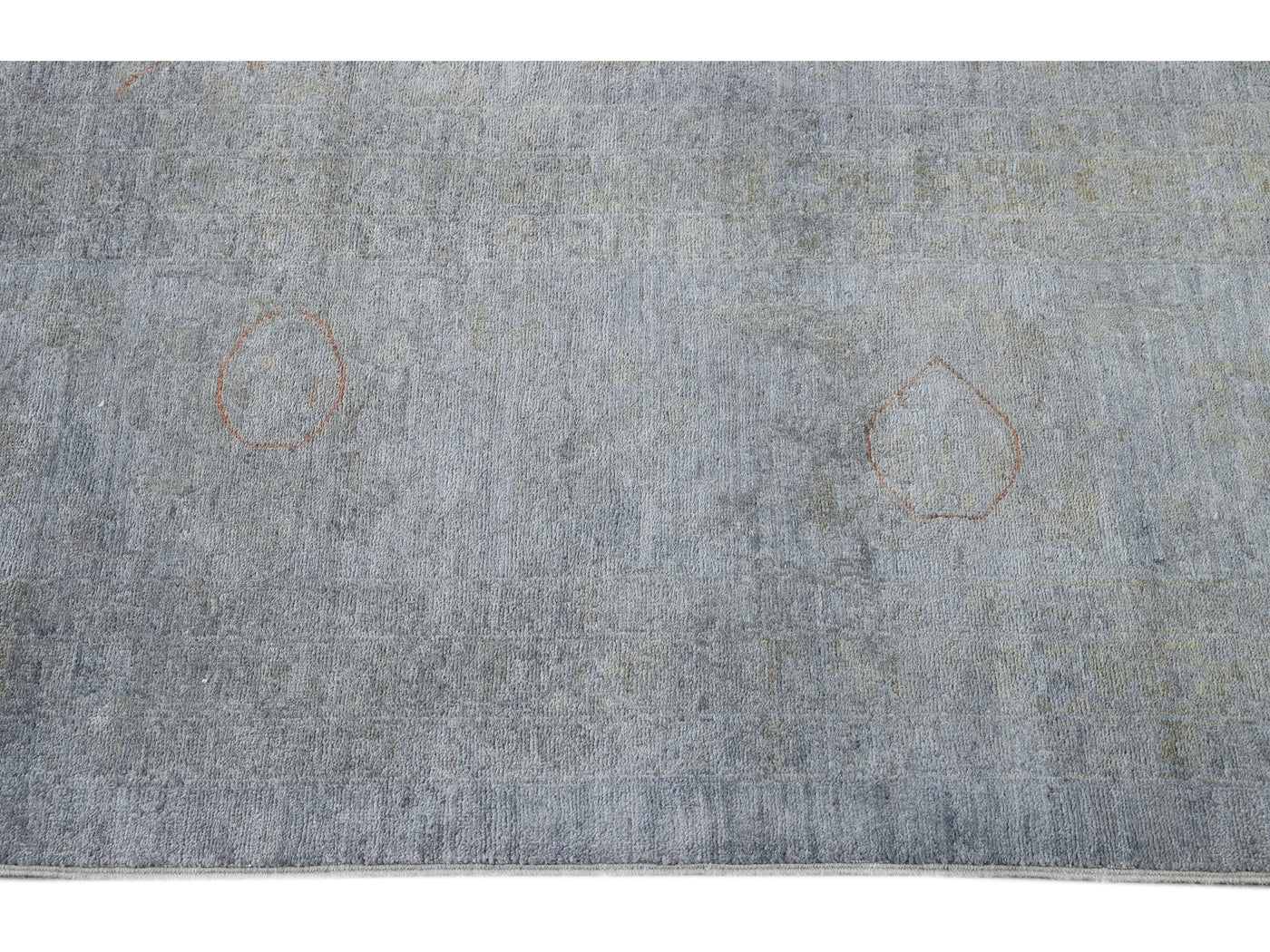 Modern Overdyed Wool Rug 14 X 20