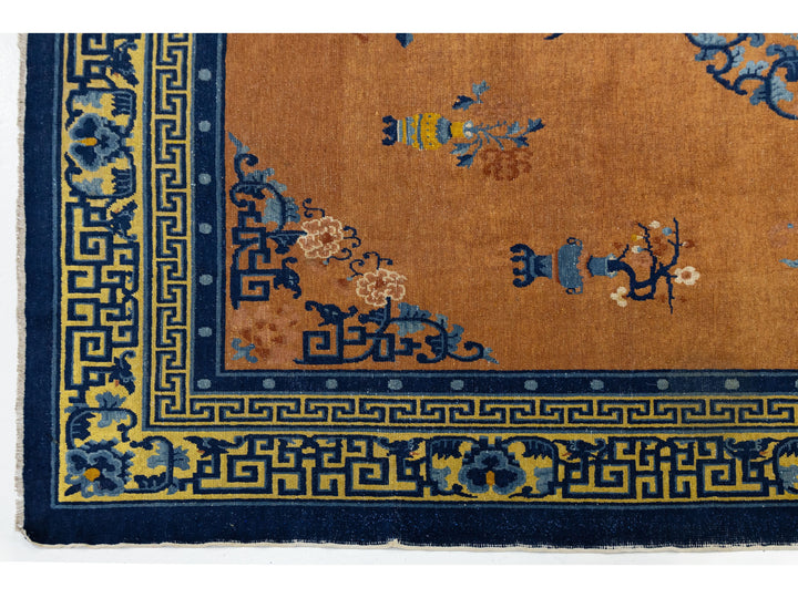 Antique Art Deco Chinese Rug 8 X 10