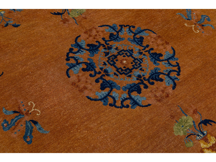 Antique Art Deco Chinese Rug 8 X 10