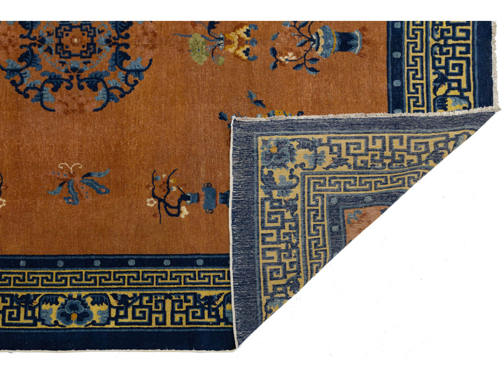 Antique Art Deco Chinese Rug 8 X 10