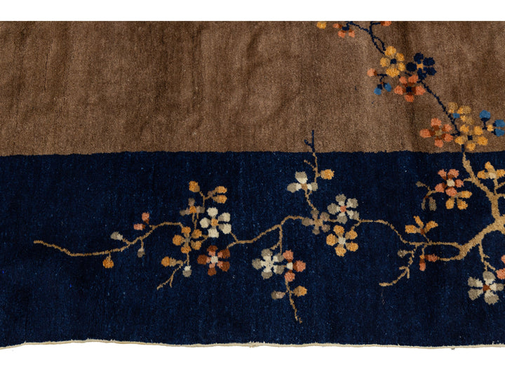 Antique Art Deco Chinese Rug 9 X 11