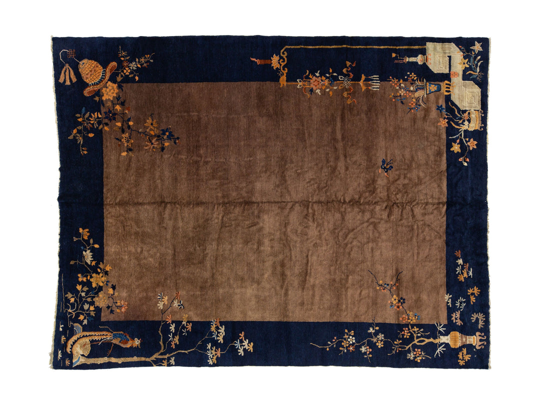 Antique Art Deco Chinese Rug 9 X 11