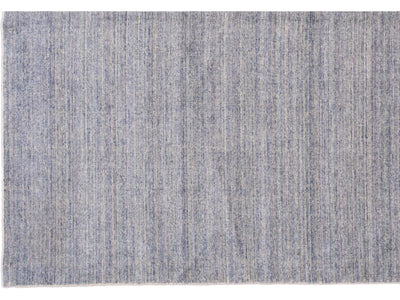 Modern Bamboo & Silk Boho Rug 10 X 14