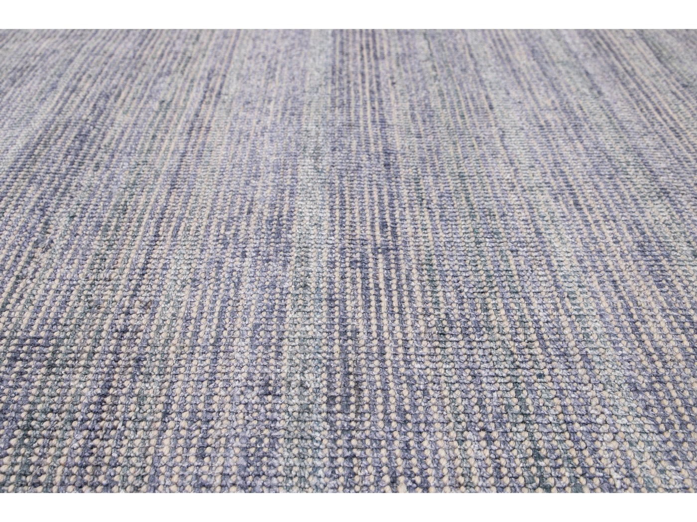 Modern Bamboo & Silk Boho Rug 10 X 14