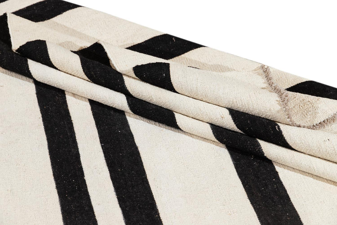 Modern Kilim Oversize Wool Rug 14 X 18