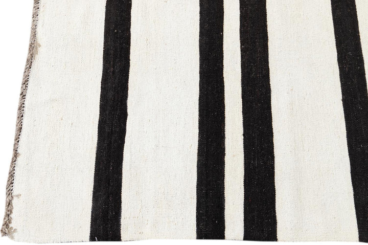 Modern Kilim Oversize Wool Rug 14 X 18