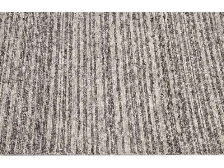 Contemporary Textured Loop Wool Rug 12 X 15