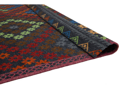 Modern Soumak Wool Rug 9 X 12