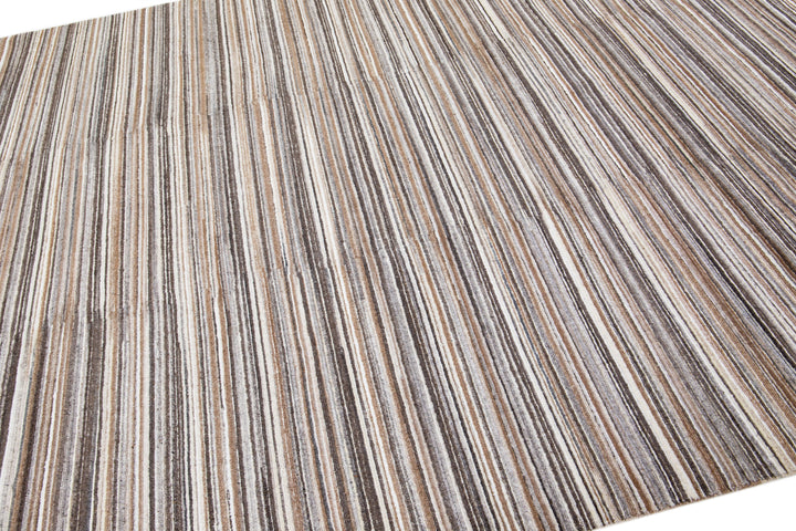 Modern Bamboo & Silk Rug 8 X 10