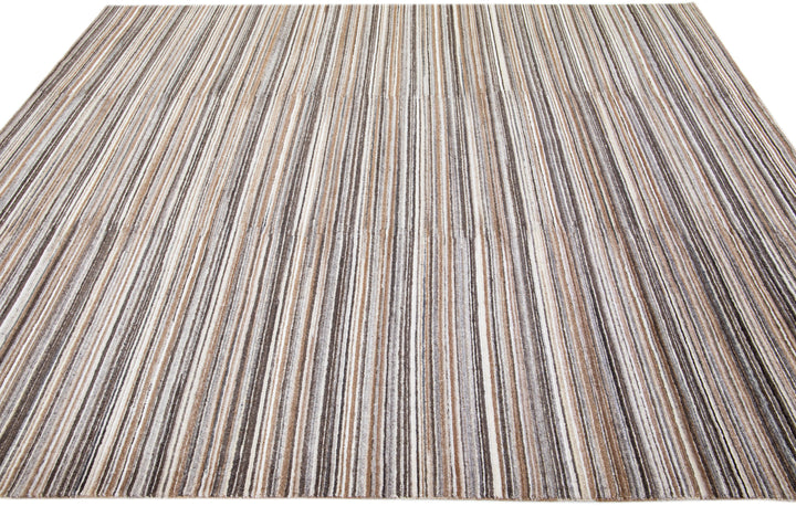 Modern Bamboo & Silk Rug 8 X 10