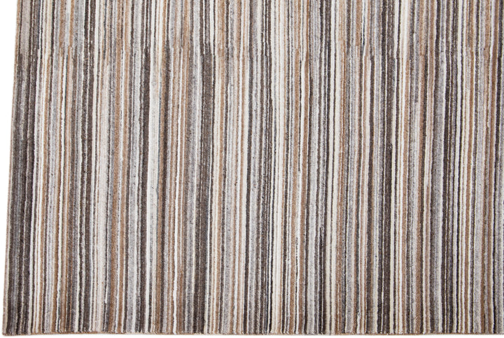 Modern Bamboo & Silk Rug 8 X 10