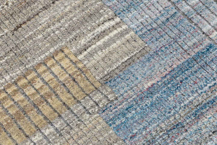 Modern Moroccan Wool Rug 9 X 12