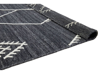 Modern Nantucket Collection Wool Rug 9 X 12