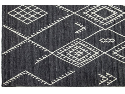 Modern Nantucket Collection Wool Rug 9 X 12