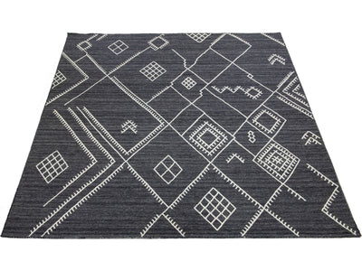 Modern Nantucket Collection Wool Rug 9 X 12