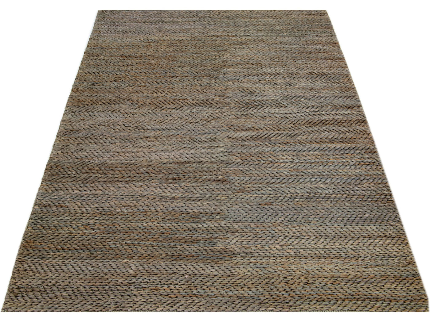 Modern Textured Wool Custom Rug 5 X 8