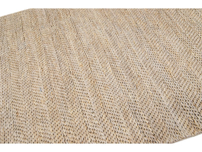 Modern Textured Wool Custom Rug 5 X 8