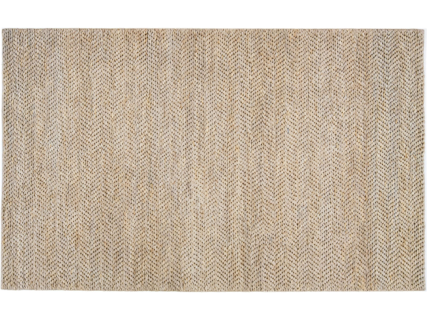 Modern Textured Wool Custom Rug 5 X 8