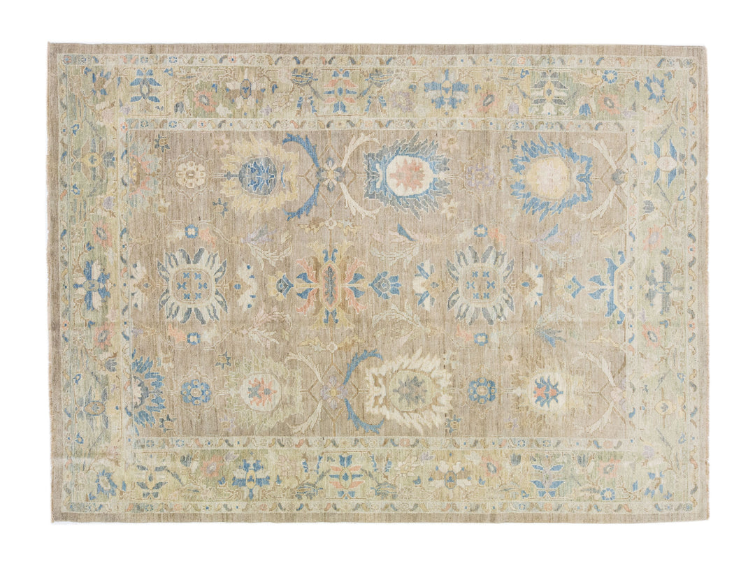 Modern Sultanabad Wool Rug 9 X 12