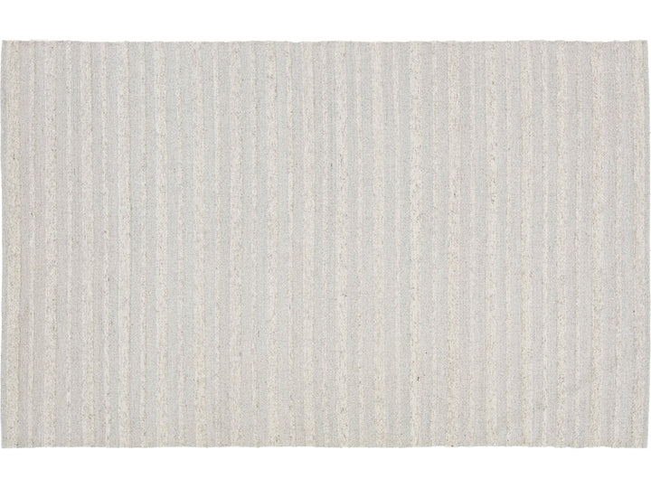 Modern Nantucket Collection Wool Rug 5 X 8