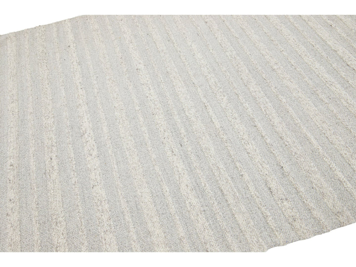 Modern Nantucket Collection Wool Rug 5 X 8