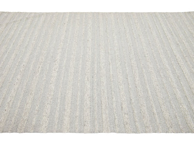 Modern Kilim Flatweave Wool Rug 5 X 8