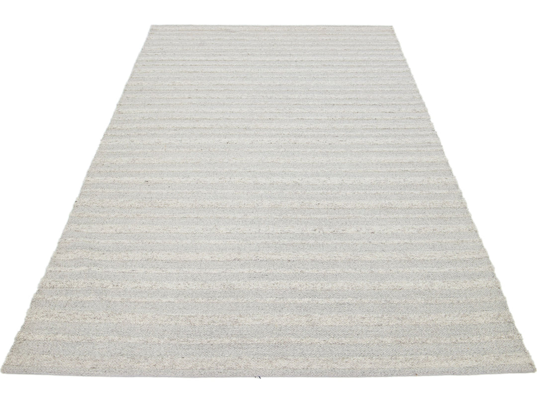 Modern Nantucket Collection Wool Rug 5 X 8