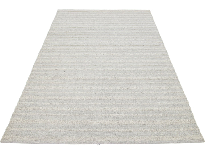 Modern Nantucket Collection Wool Rug 5 X 8