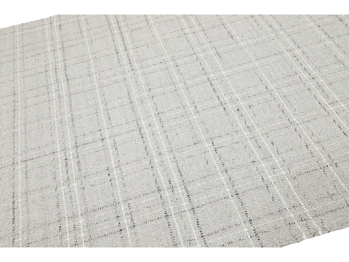Modern Nantucket Collection Wool Rug 5 X 8
