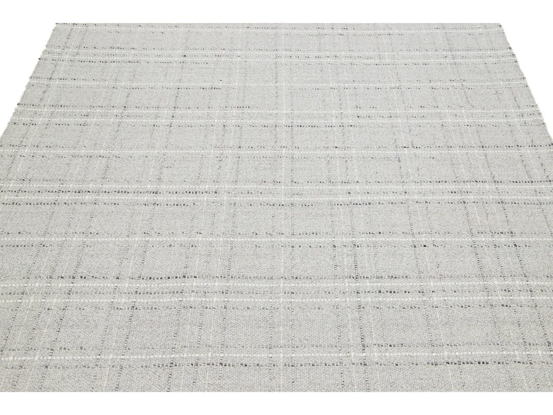 Modern Nantucket Collection Wool Rug 5 X 8