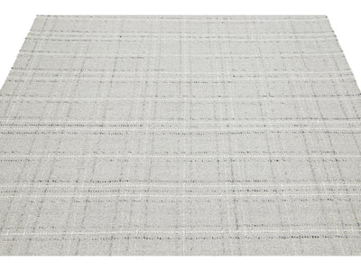 Modern Nantucket Collection Wool Rug 5 X 8