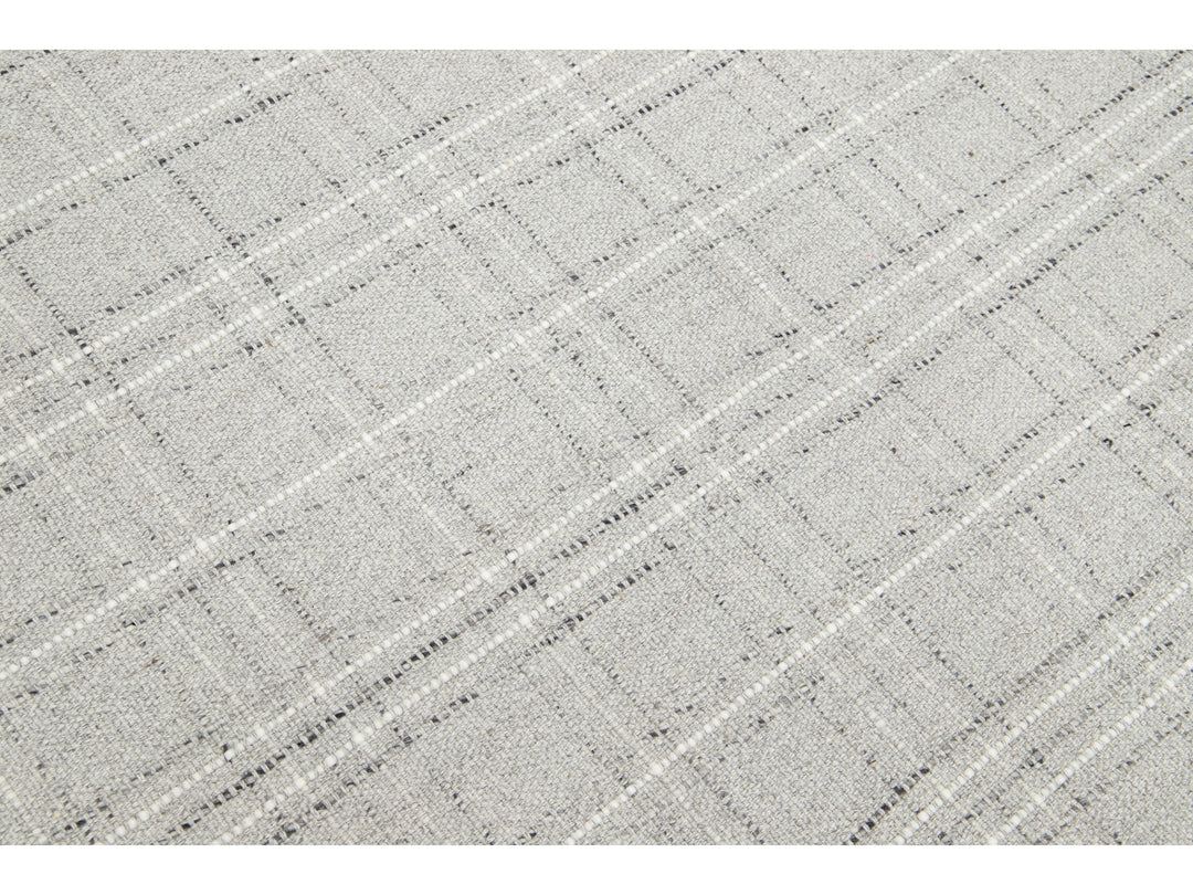 Modern Nantucket Collection Wool Rug 5 X 8