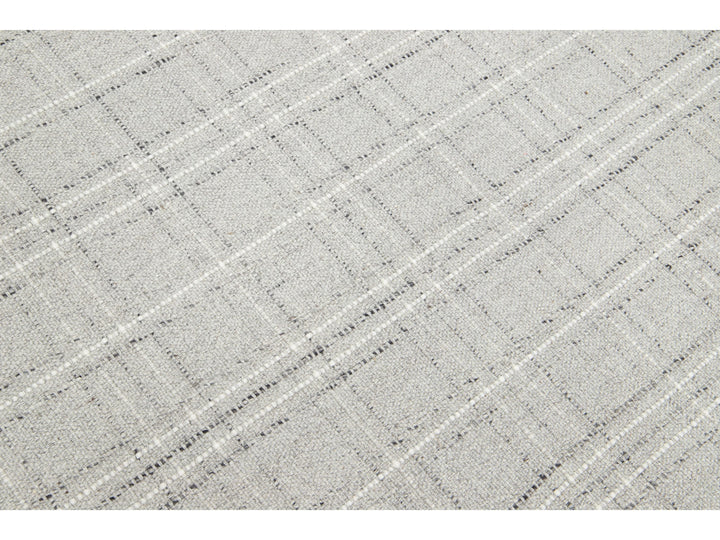 Modern Nantucket Collection Wool Rug 5 X 8